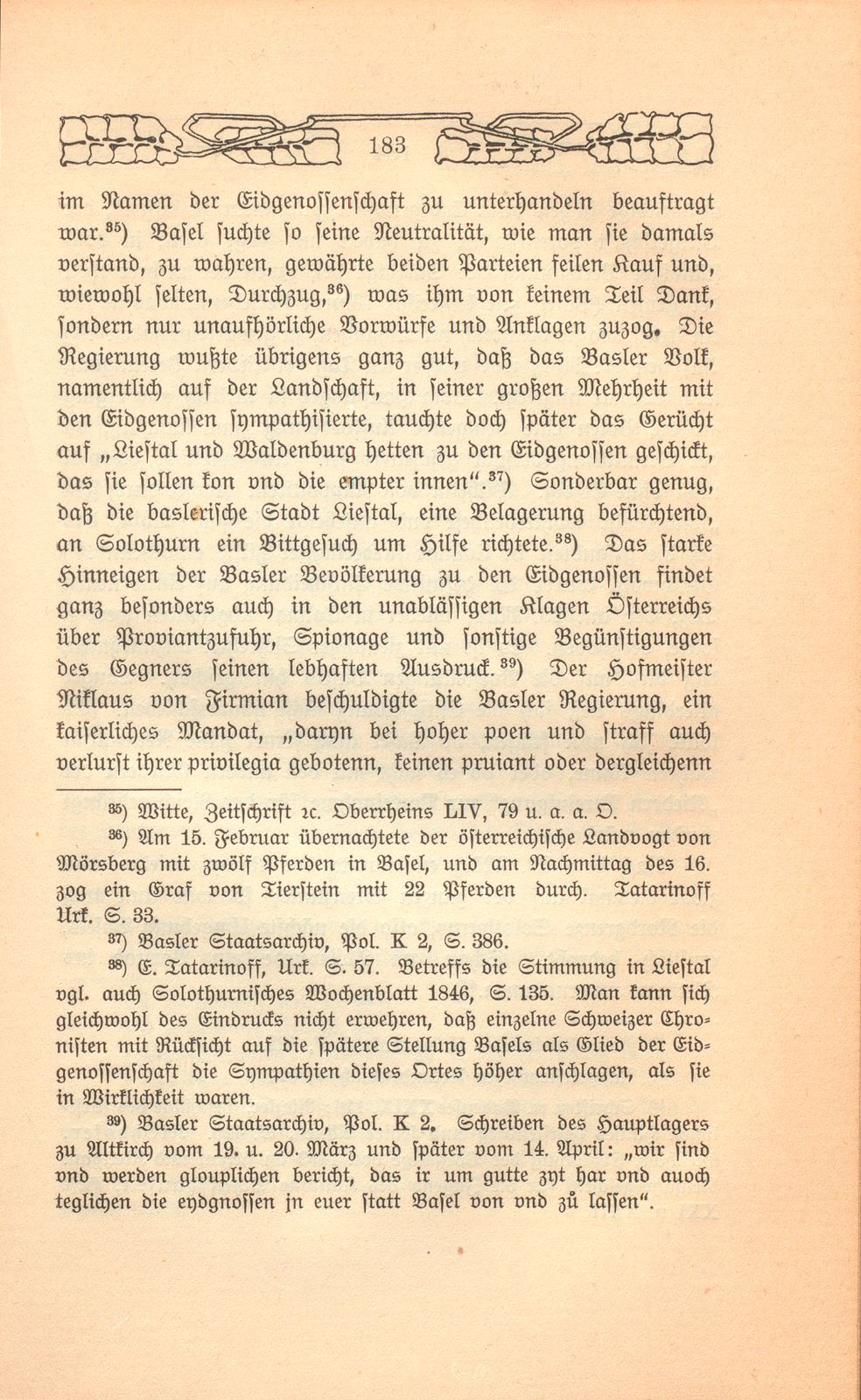 Das Gefecht auf dem Bruderholz. 22. März 1499 – Seite 10