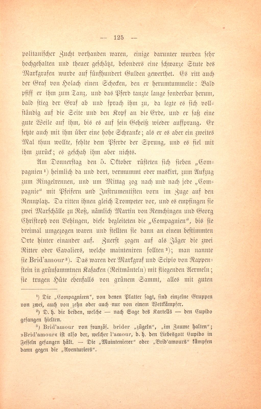 Felix Platters Schilderung der Reise des Markgrafen Georg Friedrich zu Baden und Hochberg – Seite 22