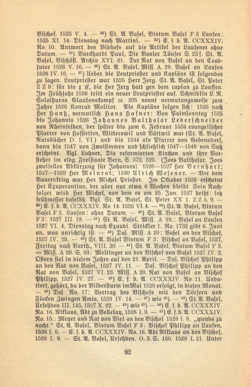 Die Reformation im baslerisch-bischöflichen Laufen – Seite 56