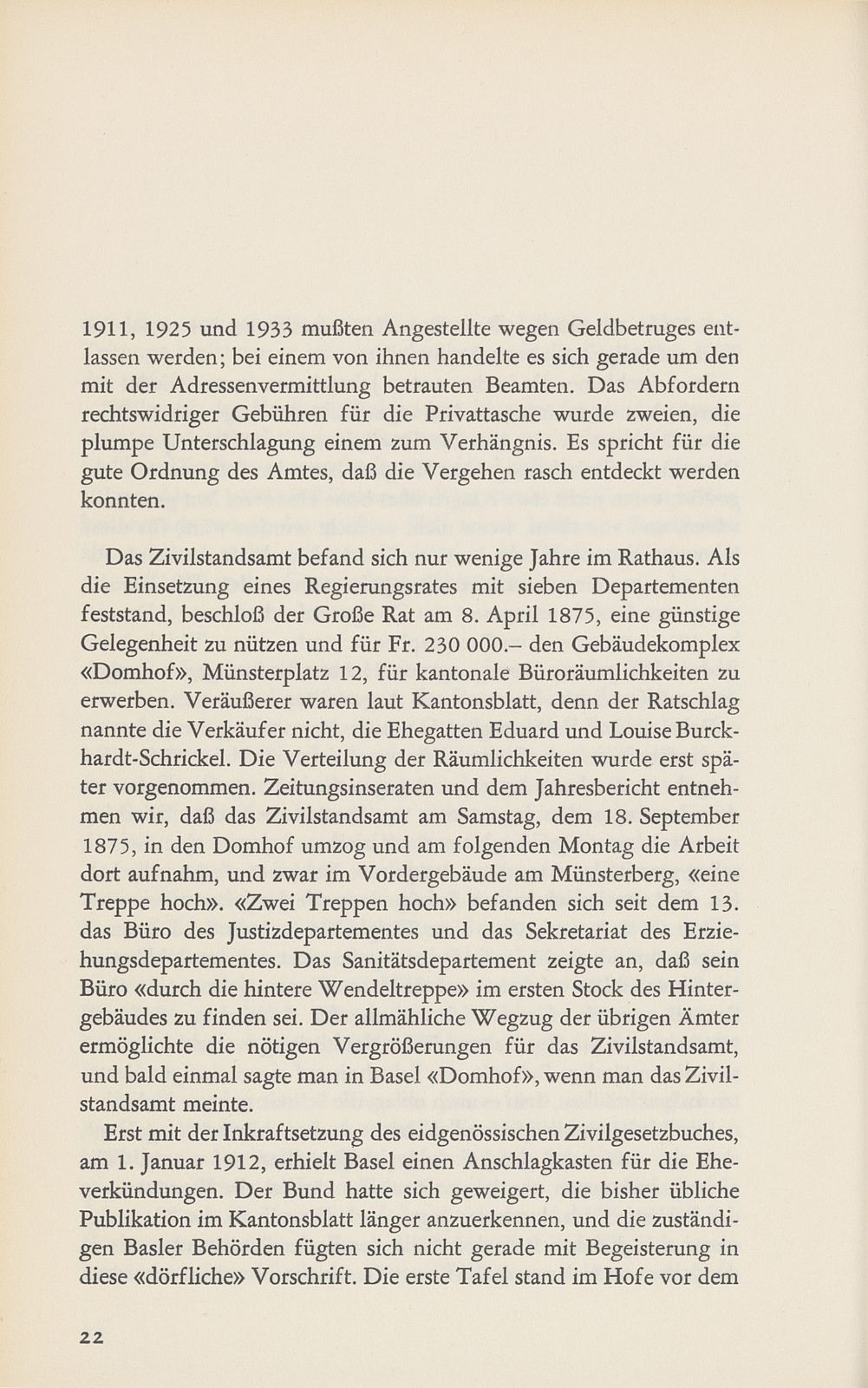 100 Jahre Ziviltrauung in Basel (19. September 1972) – Seite 18