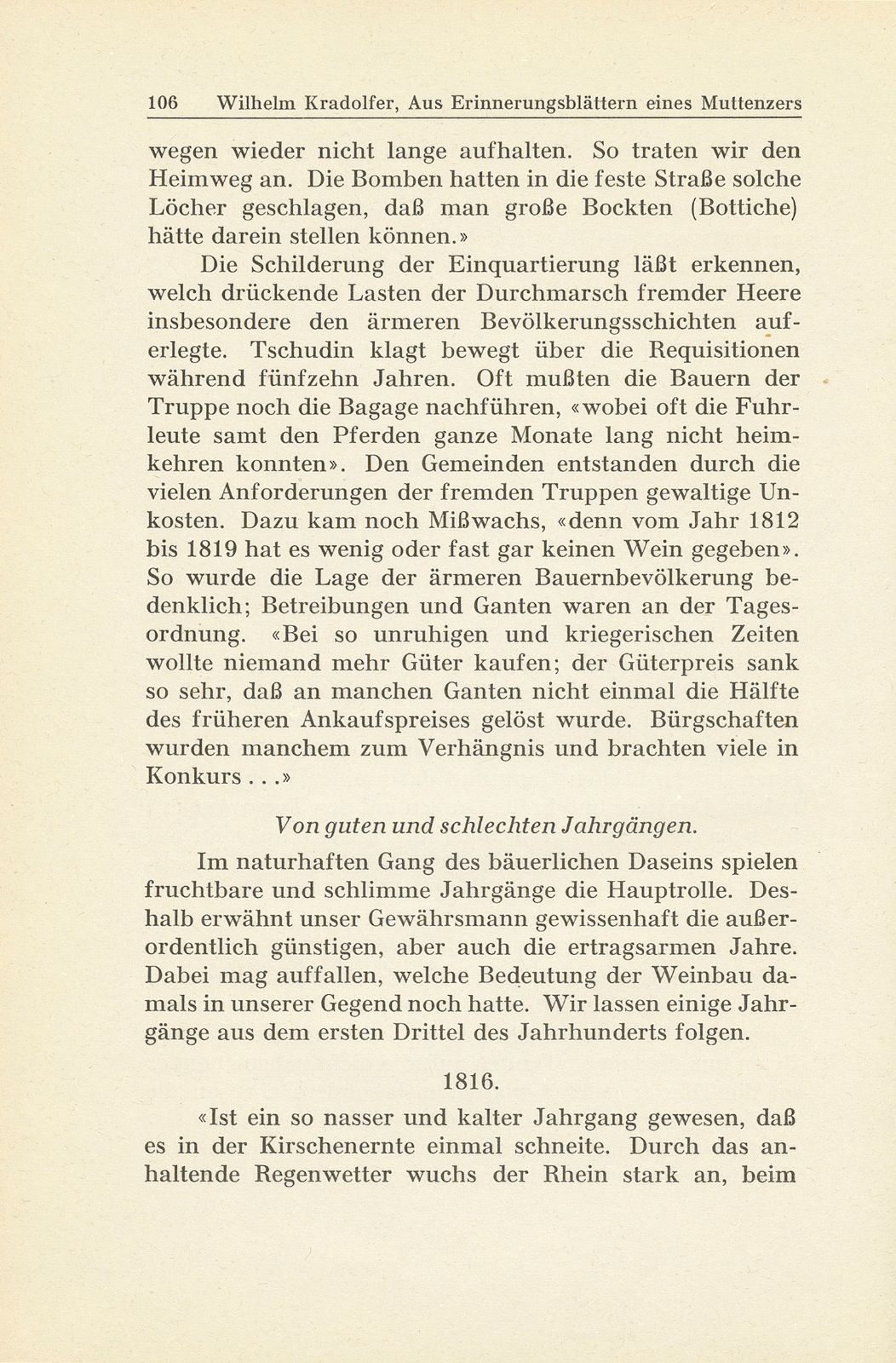 Aus den Erinnerungsblättern eines Muttenzers [D. Tschudin-Spänhauer] – Seite 4