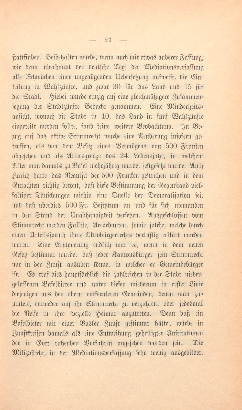Zwei Basler Verfassungen aus dem Anfang unseres Jahrhunderts – Seite 27
