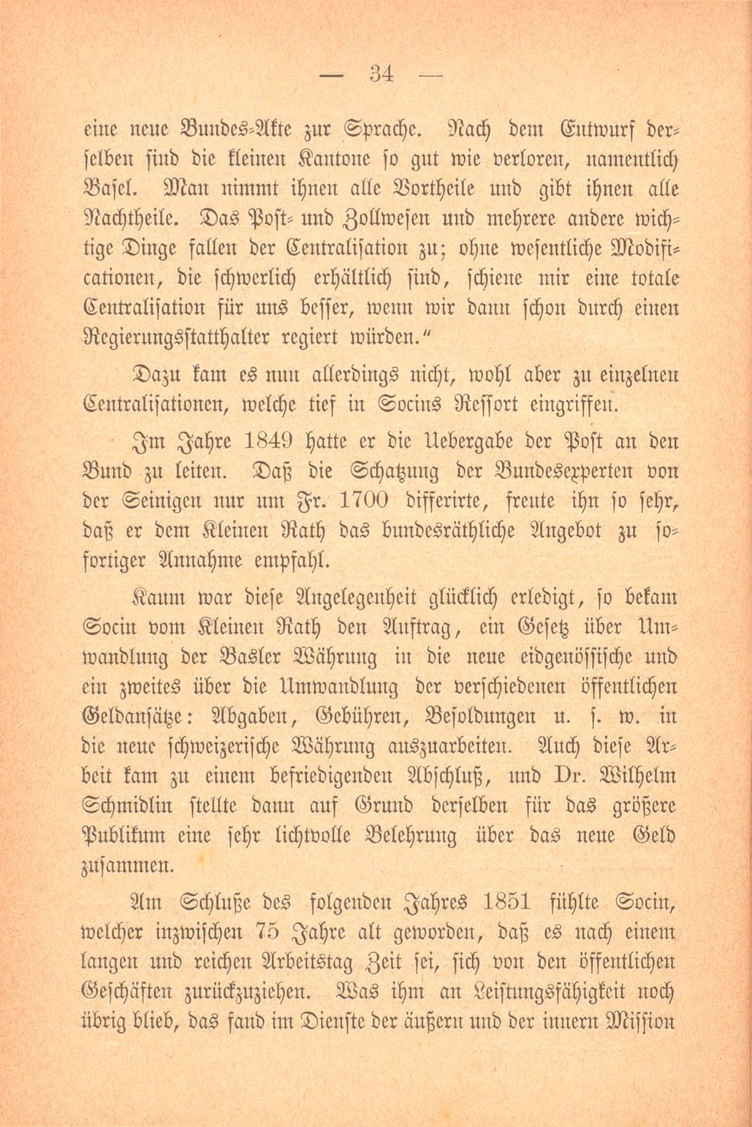 Bernhard Socin, ein Basler Ratsherr aus der ersten Hälfte des neunzehnten Jahrhunderts – Seite 34