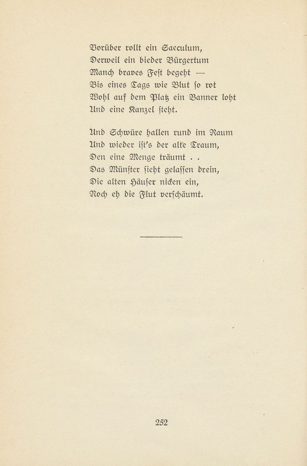 Der Münsterplatz (1798-1921) [Gedicht] – Seite 2