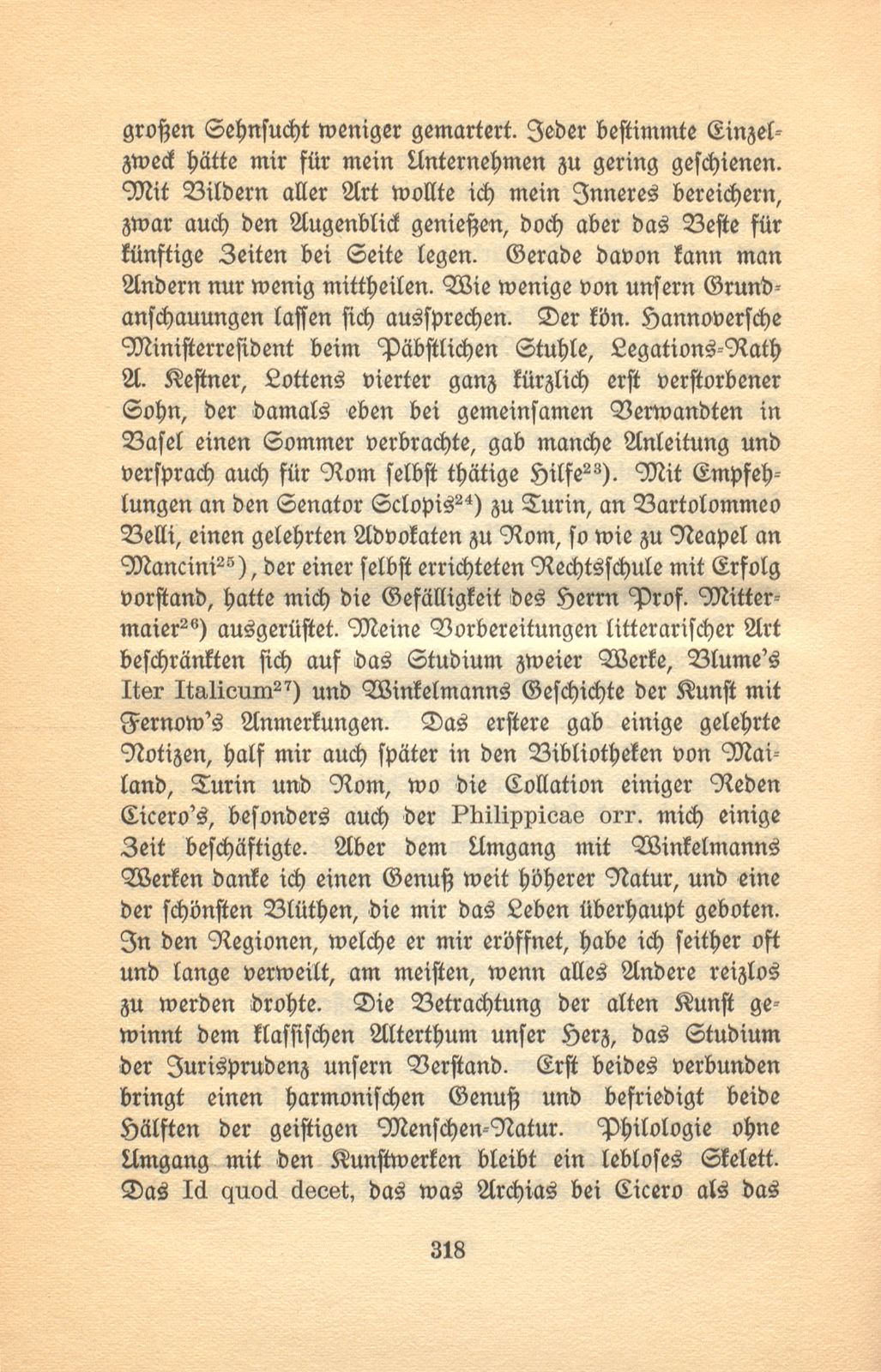 Autobiographische Aufzeichnungen von Prof. Johann Jakob Bachofen – Seite 26