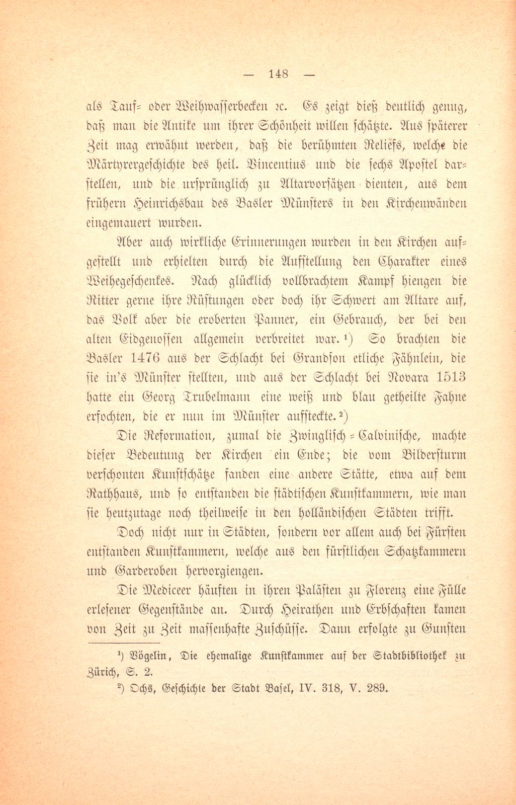 Geschichte der öffentlichen Kunstsammlung zu Basel – Seite 2