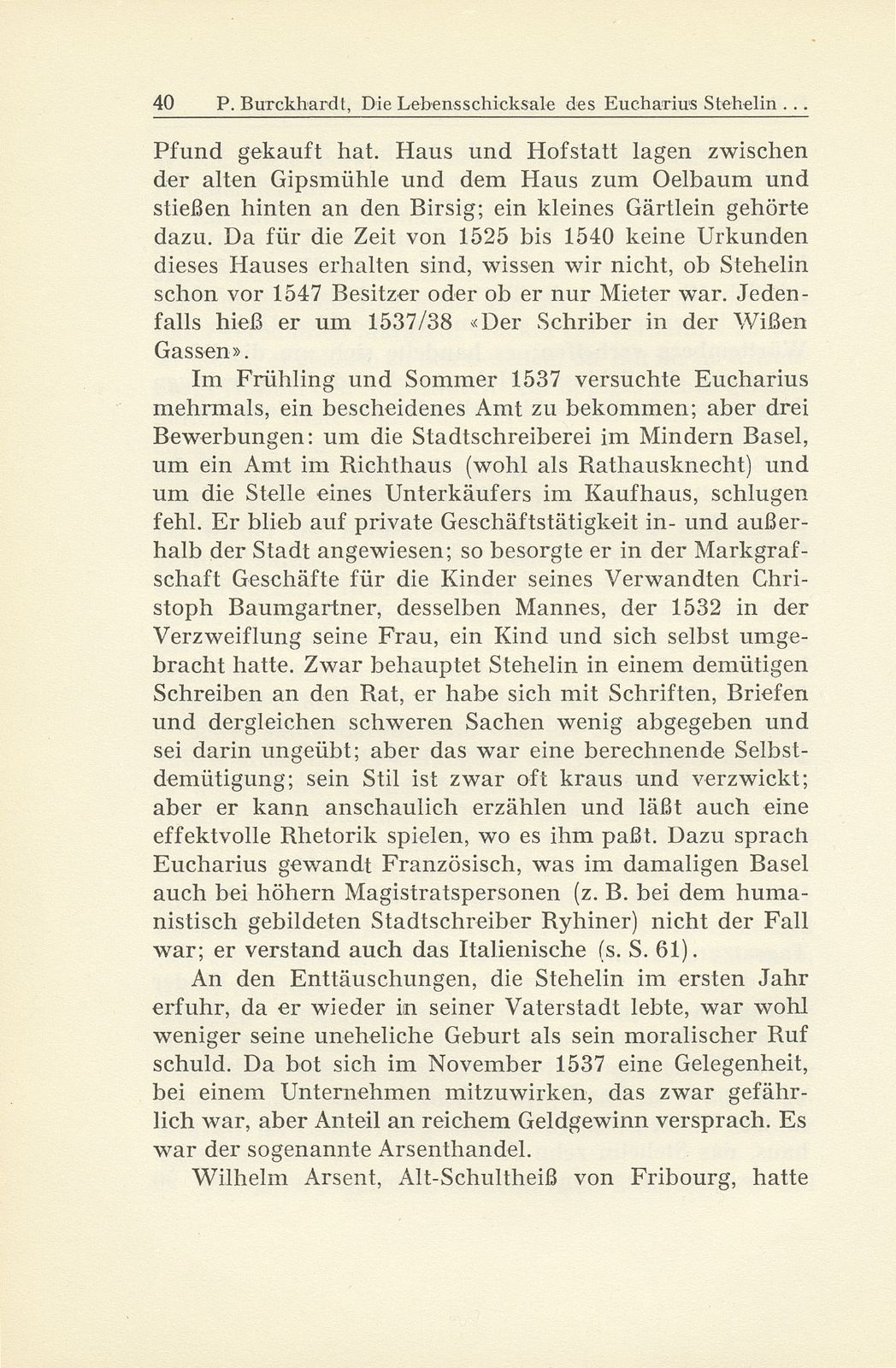 Die Lebensschicksale des Eucharius Stehelin und seine Zeitungsberichte aus dem Schmalkaldischen Krieg – Seite 6