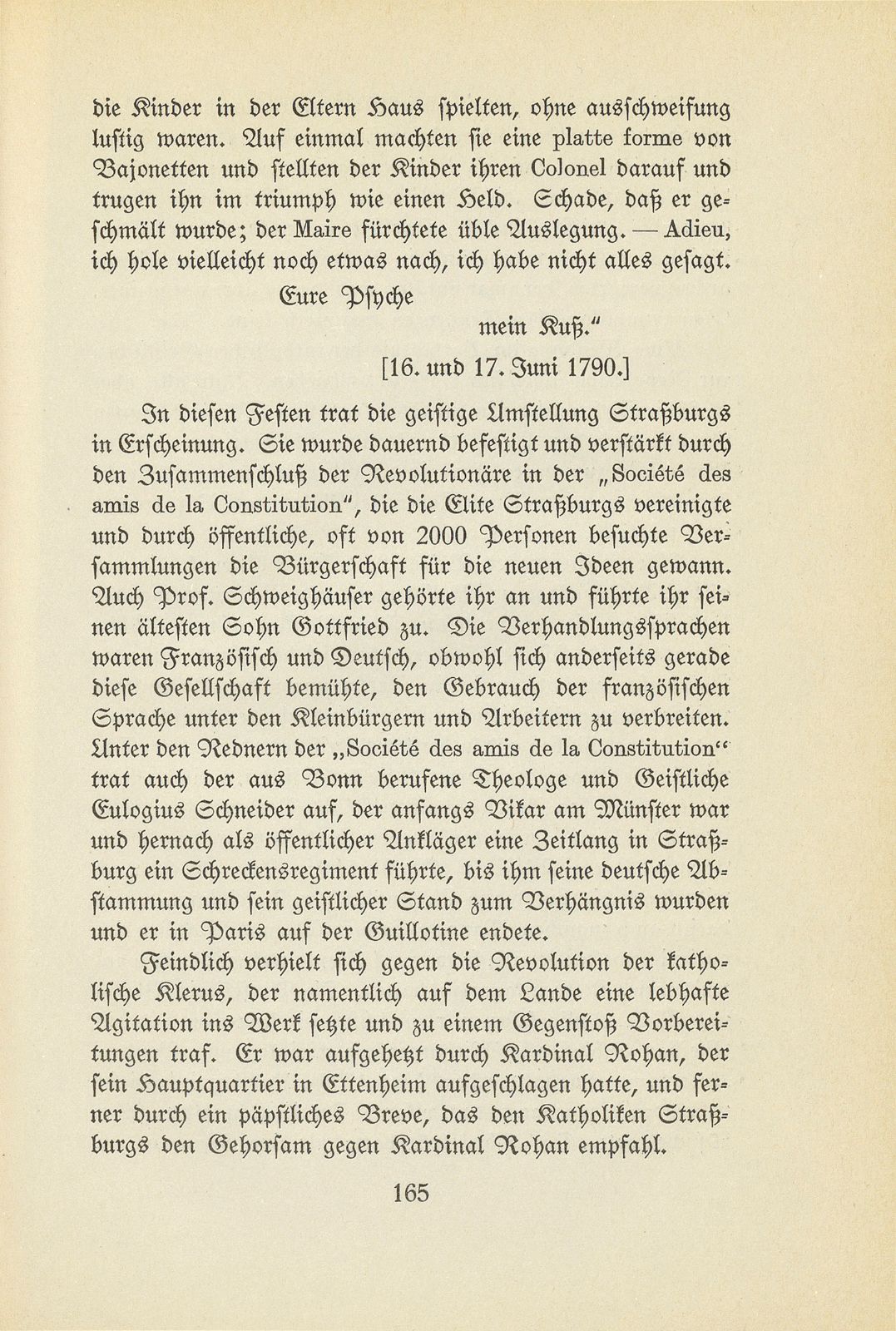 Erlebnisse der Strassburger Gelehrtenfamilie Schweighäuser während der französischen Revolution – Seite 19