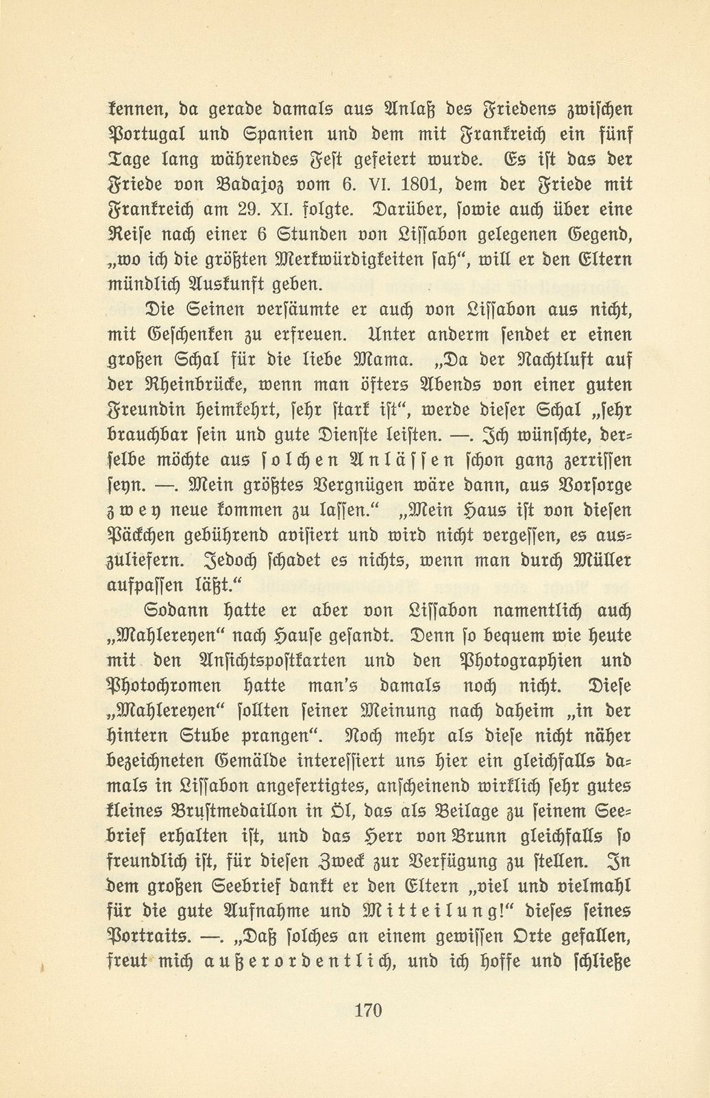 Abenteuer eines jungen Basler Kaufmanns vor hundert Jahren. Theodor von Speyr – Seite 14