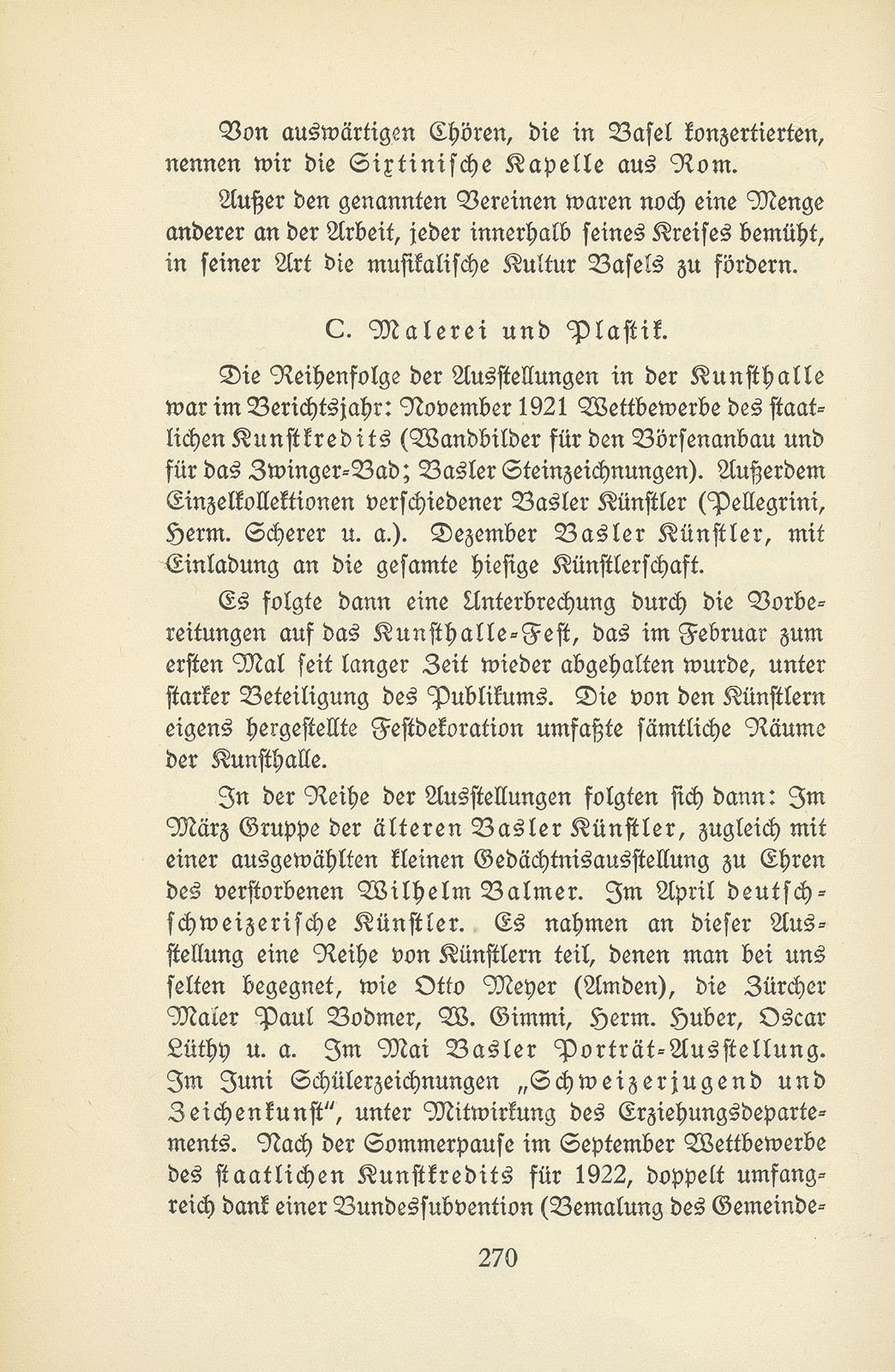 Das künstlerische Leben in Basel vom 1. November 1921 bis 1. Oktober 1922 – Seite 4