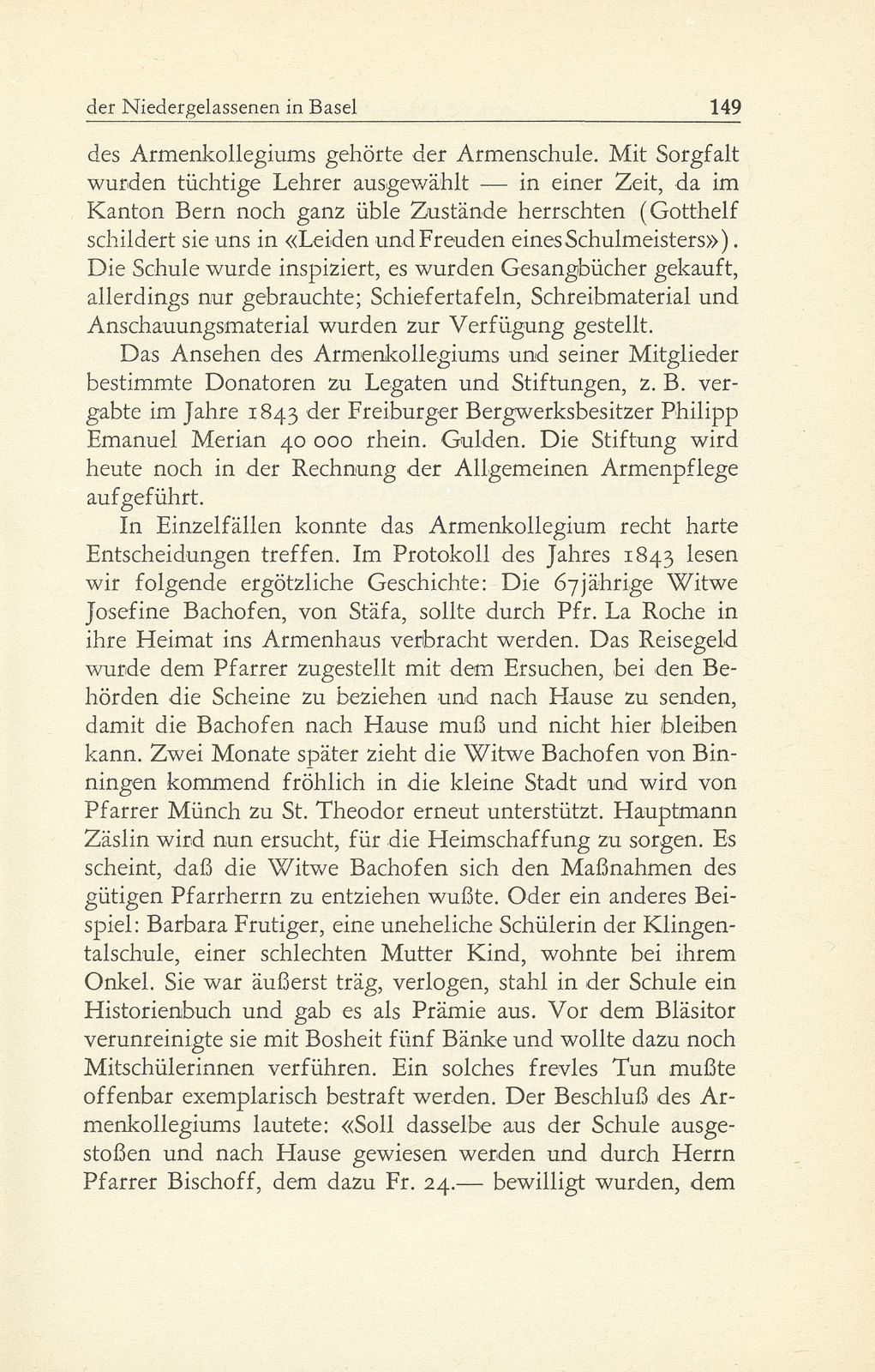 Die öffentliche Armenfürsorge der Niedergelassenen in Basel – Seite 8