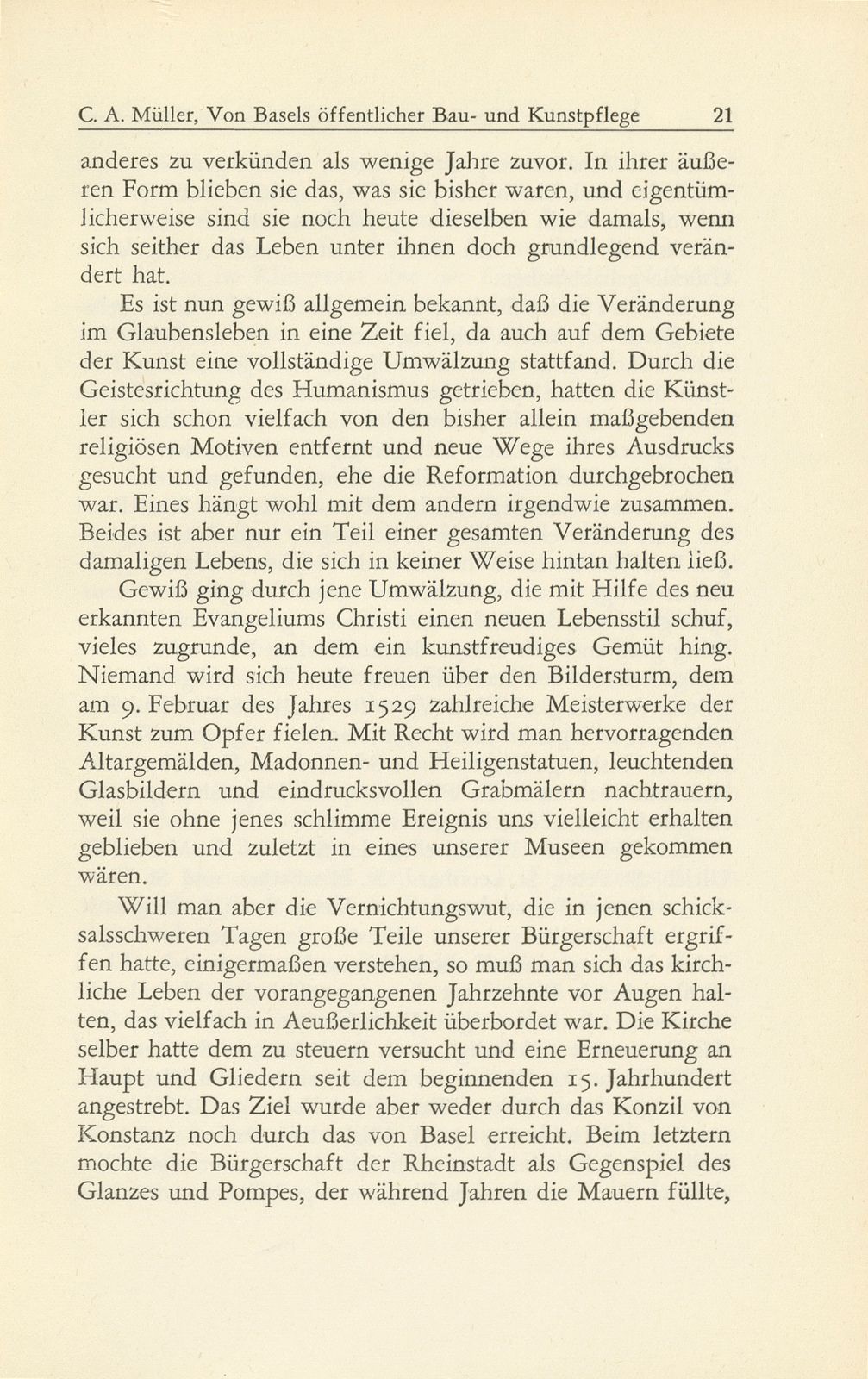 Von Basels öffentlicher Bau- und Kunstpflege in den Jahrzehnten nach der Reformation 1529-1560 – Seite 2