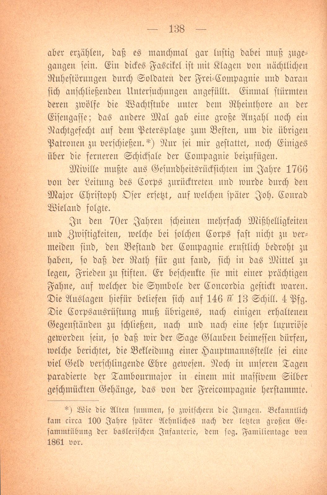 Über das baslerische Militärwesen in den letzten Jahrhunderten – Seite 60