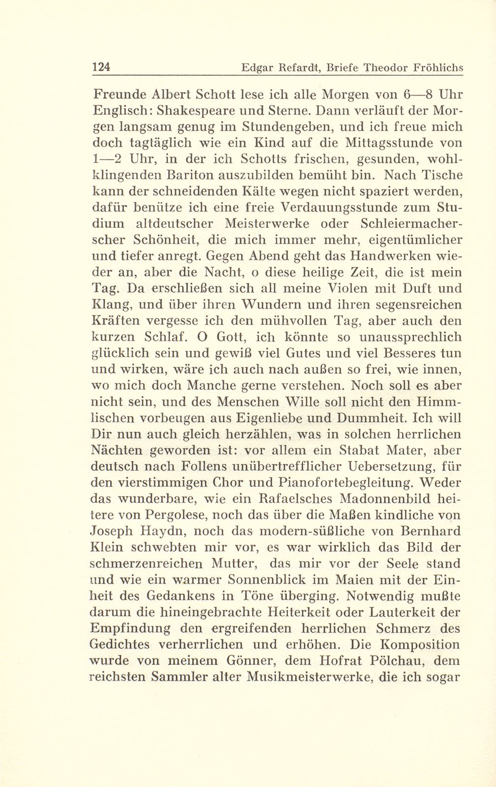 Aus Briefen Theodor Fröhlichs an Abel Burckhardt und Wilhelm Wackernagel – Seite 13