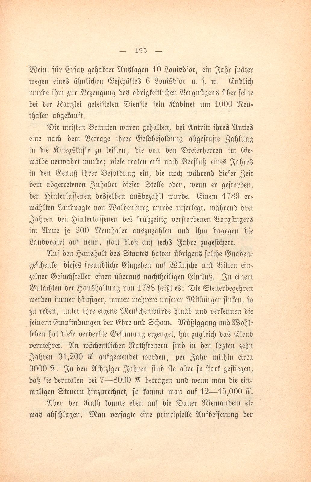 Einiges aus dem Leben zu Basel während des achtzehnten Jahrhunderts – Seite 26