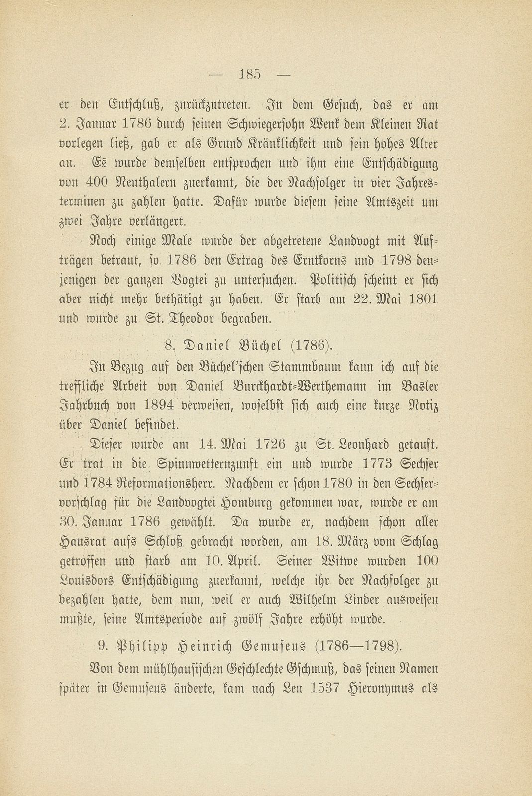 Stadt und Landschaft Basel in der zweiten Hälfte des 18. Jahrhunderts – Seite 62