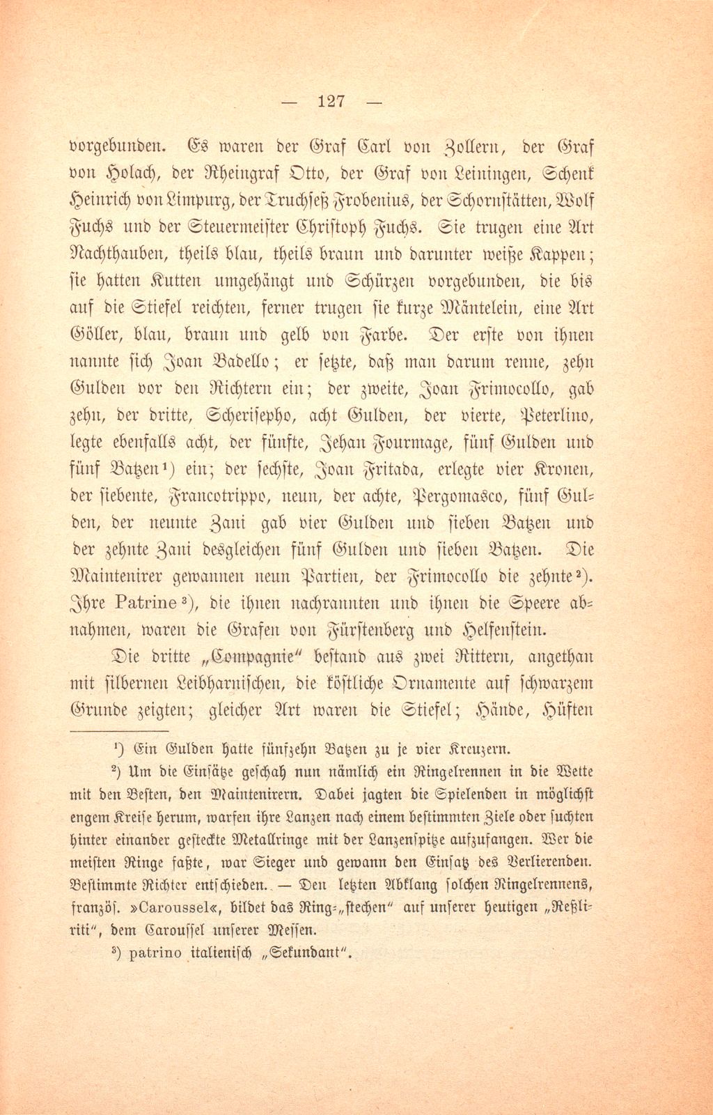 Felix Platters Schilderung der Reise des Markgrafen Georg Friedrich zu Baden und Hochberg – Seite 24