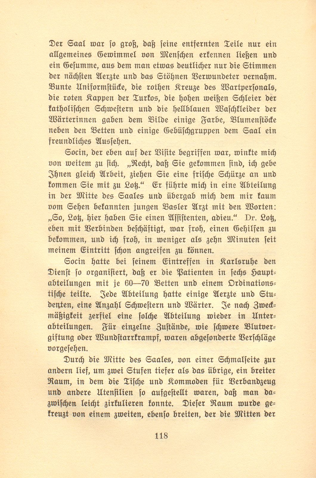 Lazaretterinnerungen aus dem Kriege 1870/71 – Seite 8