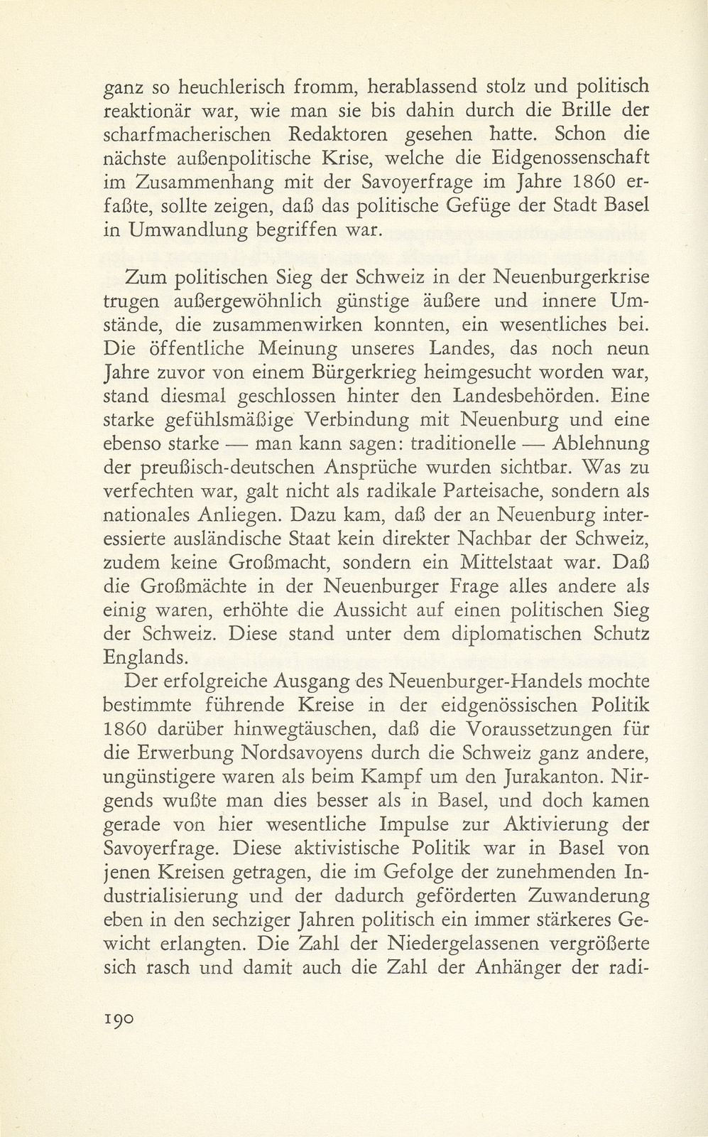 Der Neuenburger Handel (1856/57) und der Savoyerkonflikt (1860) in baslerischer Sicht – Seite 34