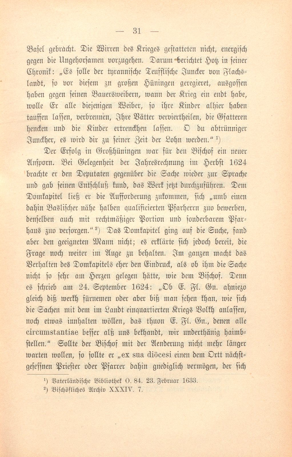 Der Abschluss der Gegenreformation im Birseck – Seite 6