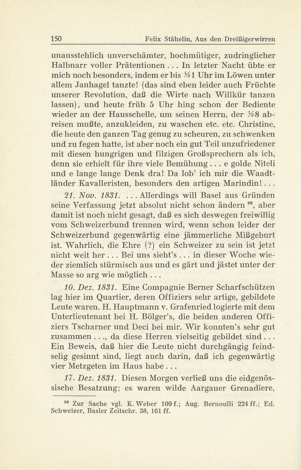 Erlebnisse und Bekenntnisse aus der Zeit der Dreissigerwirren [Gebrüder Stähelin] – Seite 48