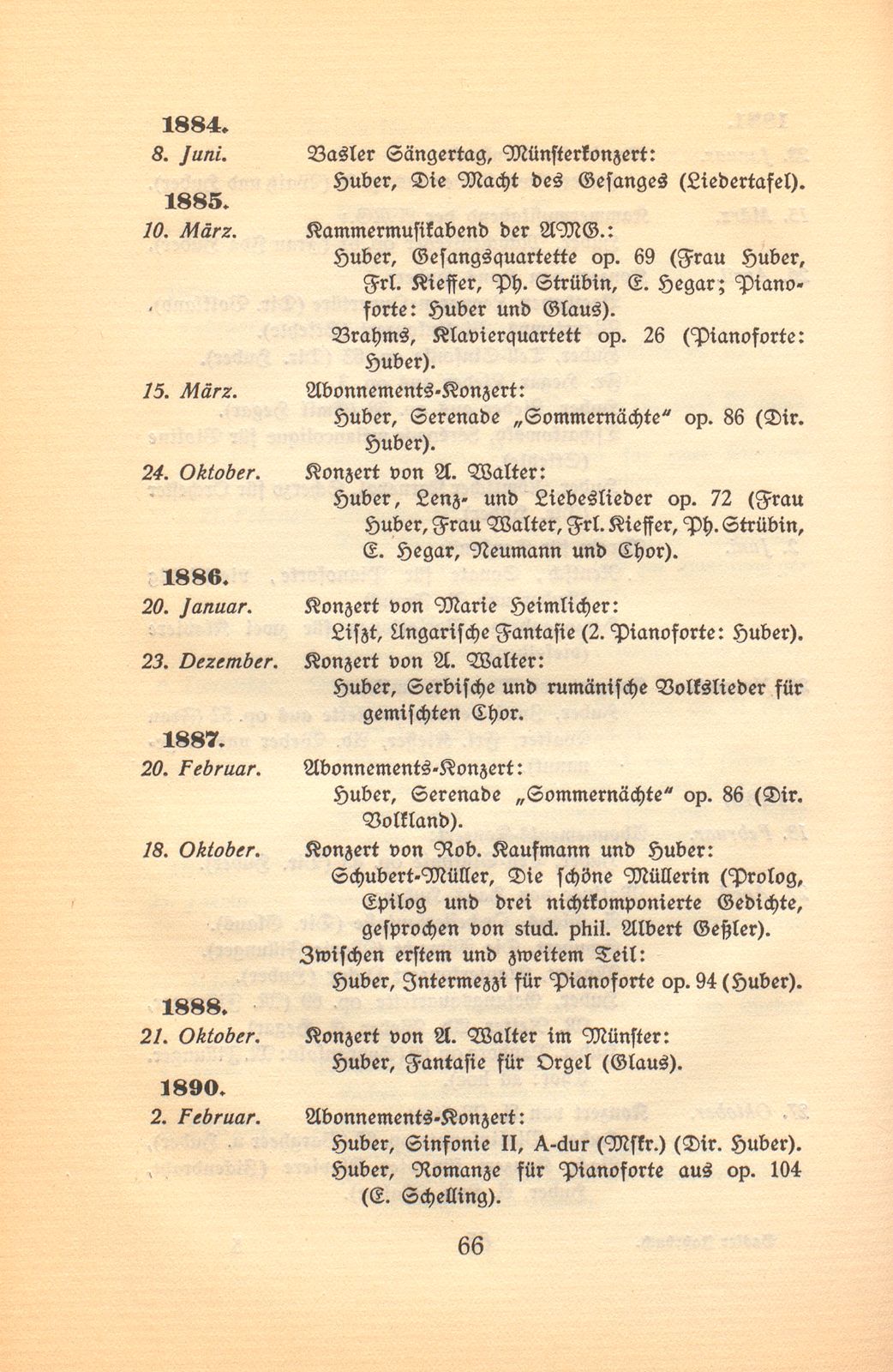 Die Bedeutung Hans Hubers für das Basler Musikleben – Seite 16