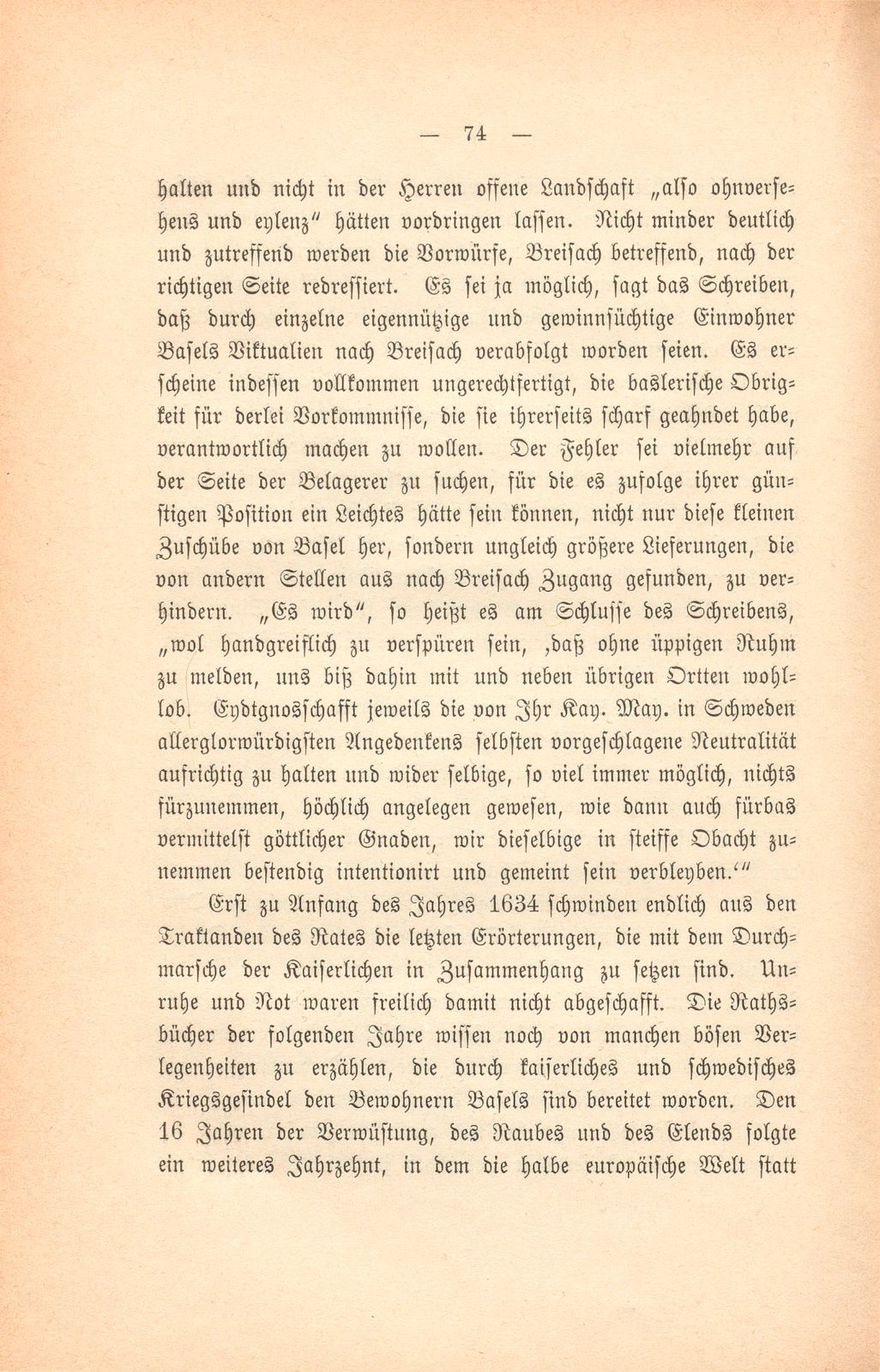 Der Durchmarsch der Kaiserlichen im Jahre 1633 – Seite 35