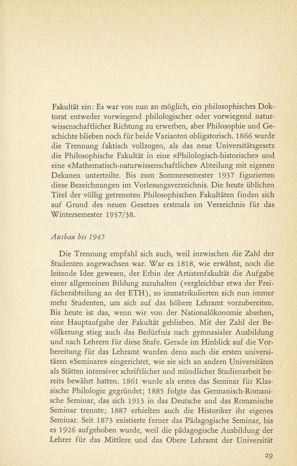 Die Philosophisch-Historische Fakultät der Universität Basel – Seite 4