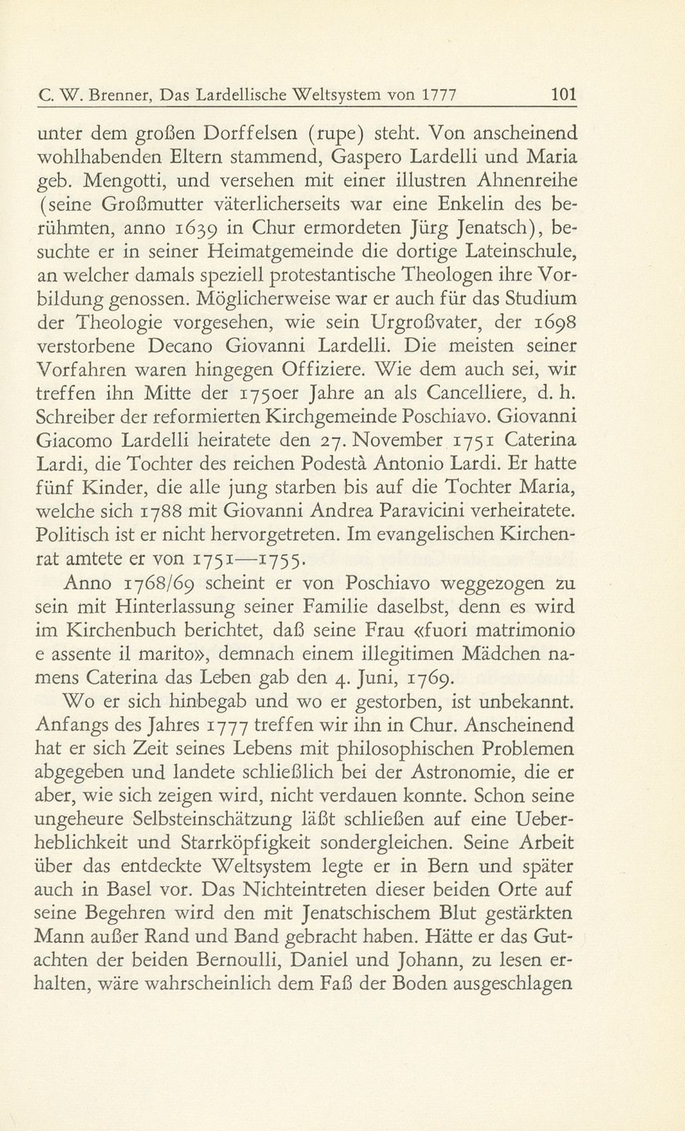 Das Lardellische Weltsystem von 1777 in der Kritik von Daniel und Johann Bernoulli – Seite 2