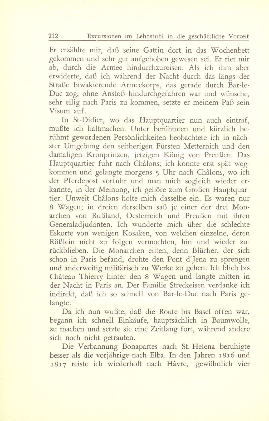 Excursionen im Lehnstuhl in die geschäftliche Vorzeit – Seite 21