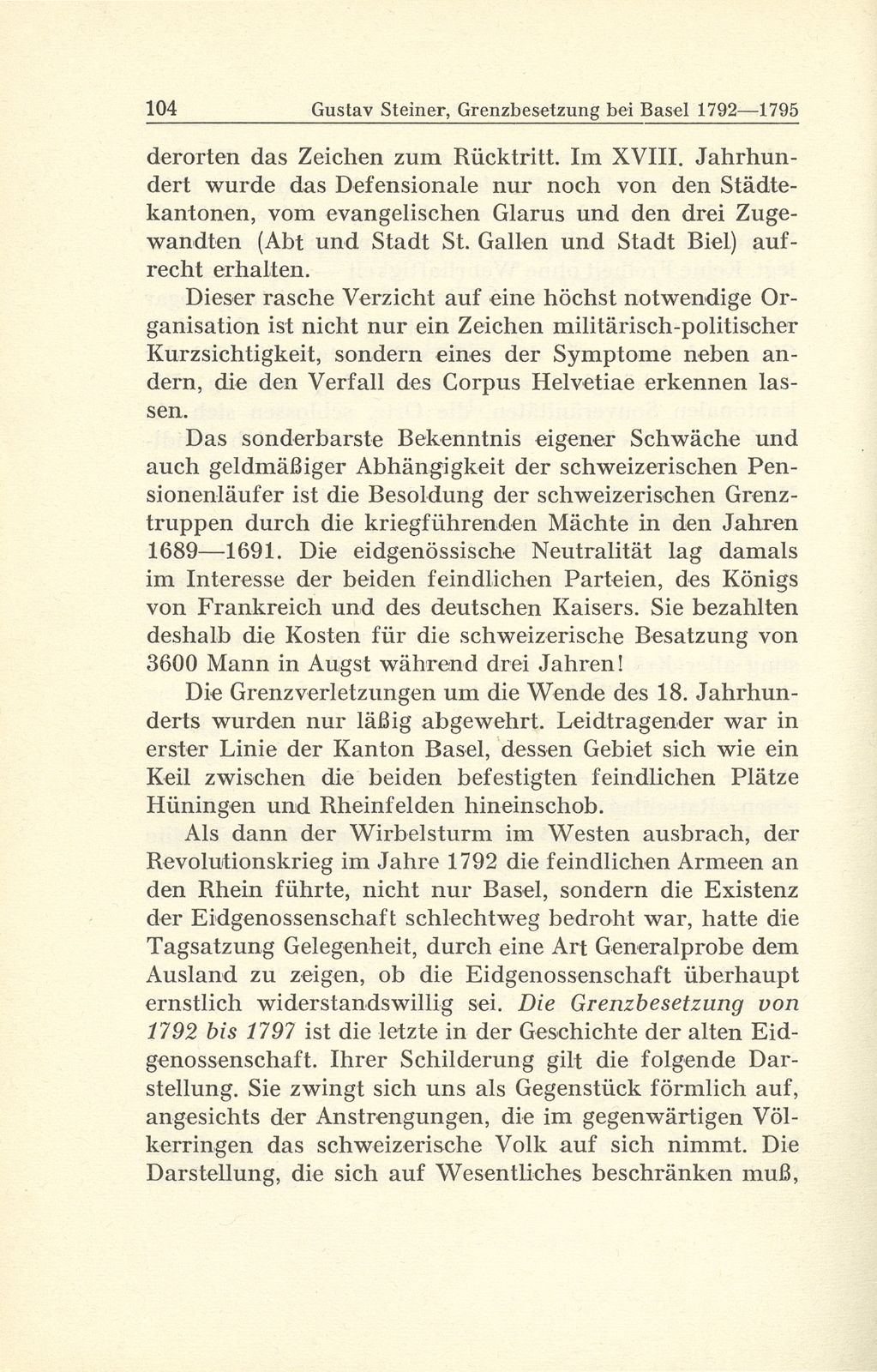 Grenzbesetzung bei Basel im Revolutionskrieg 1792-1795 – Seite 3