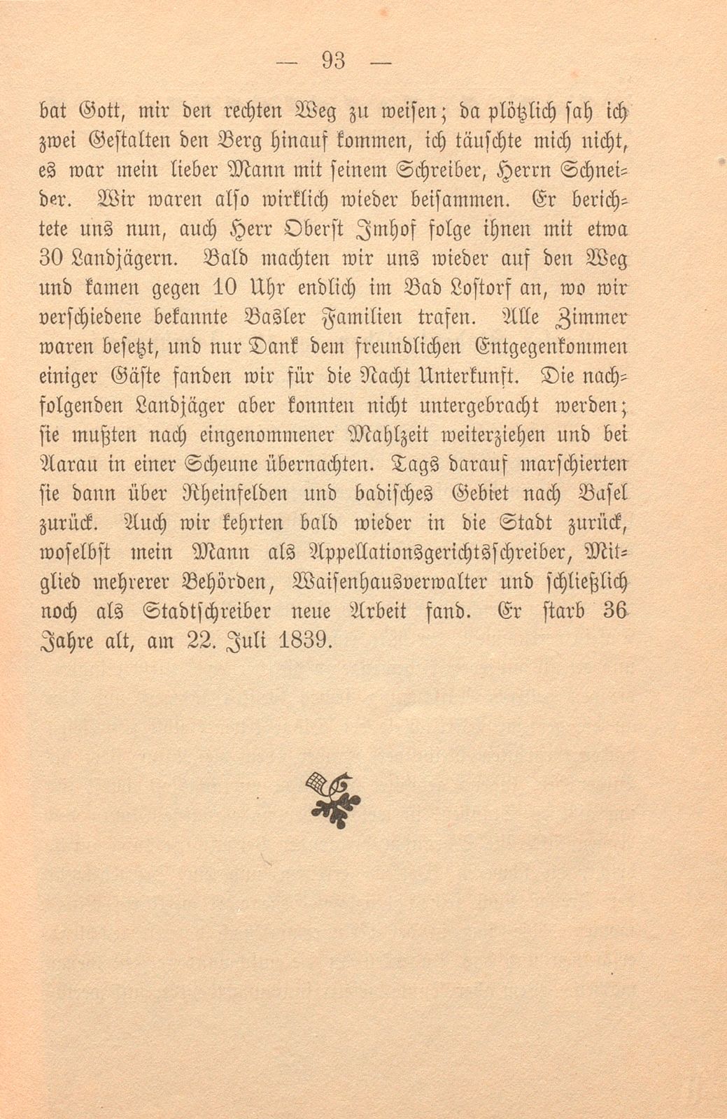 Beitrag zur Geschichte der Basler Wirren in den Jahren 1830-1833 – Seite 22