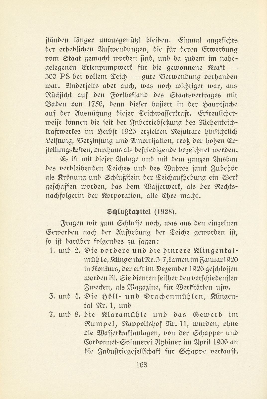 Memoiren des letzten Wassermeisters der Kleinbasler Teichkorporation – Seite 60