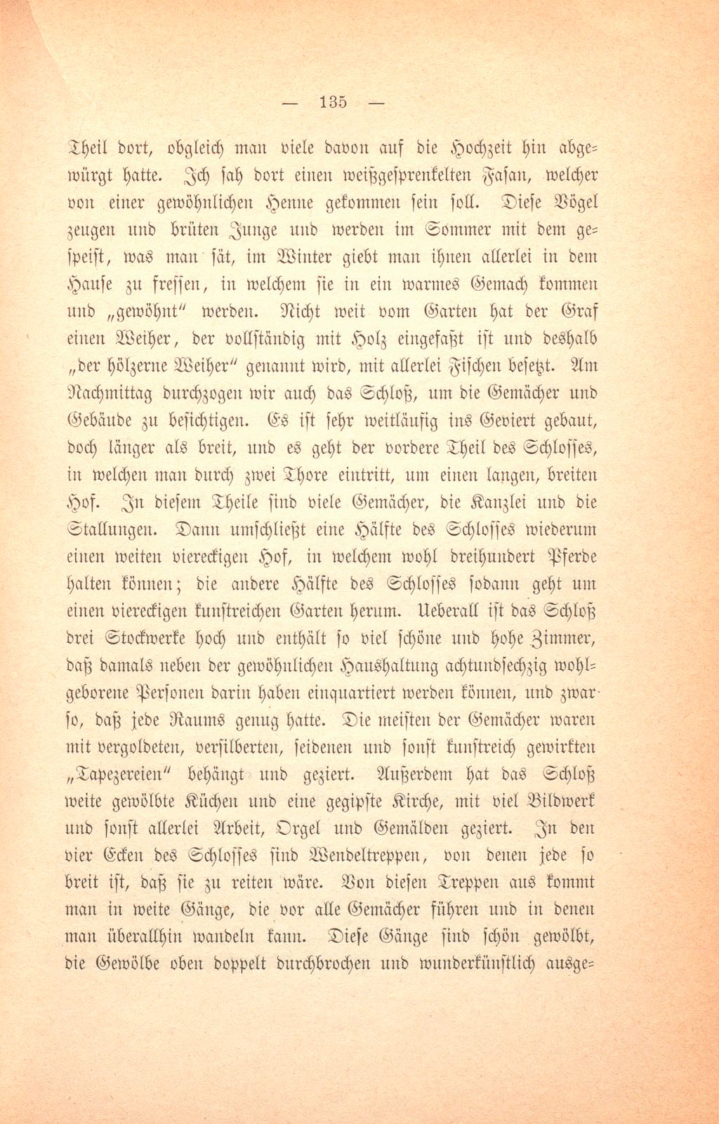 Felix Platters Schilderung der Reise des Markgrafen Georg Friedrich zu Baden und Hochberg – Seite 32