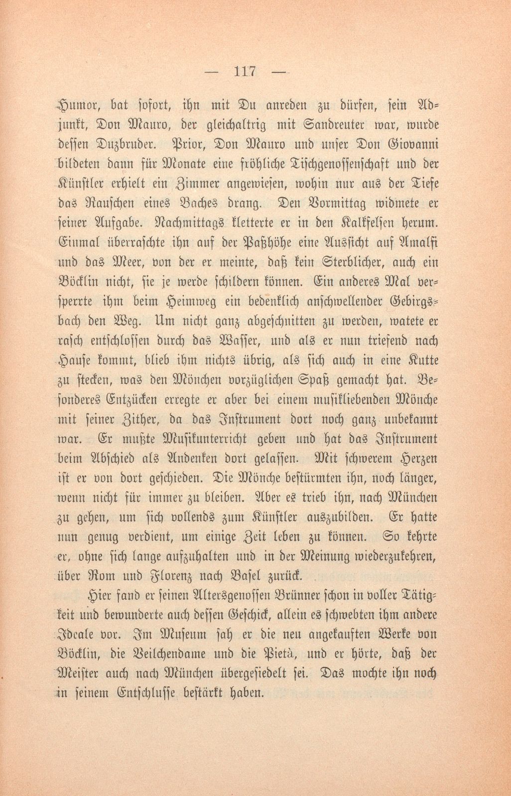 Hans Sandreuter. Rede gehalten bei der Eröffnung der Sandreuter-Ausstellung im März 1902 von Heinrich Alfred Schmid – Seite 10