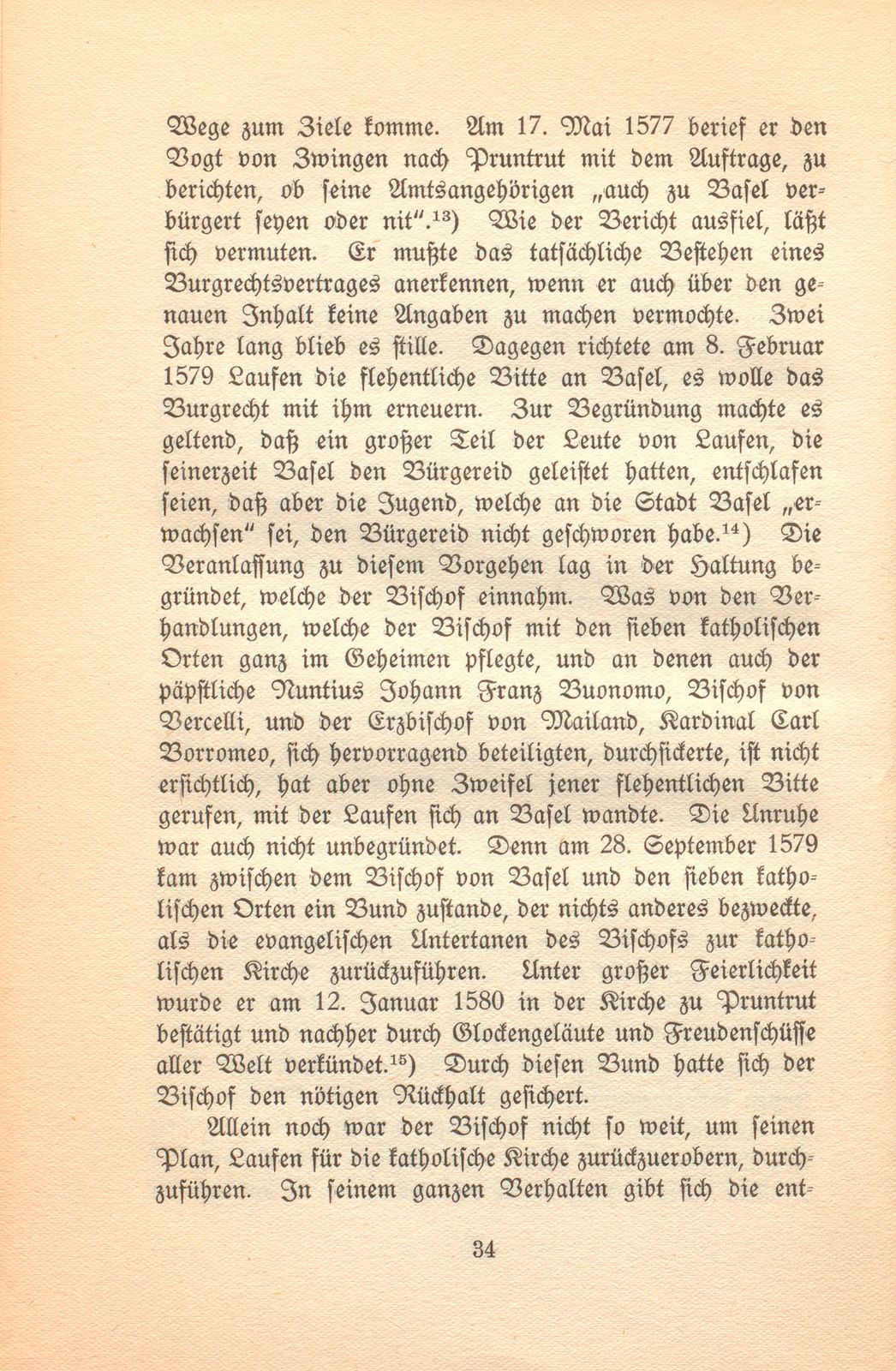 Die Gegenreformation im baslerisch-bischöflichen Laufen – Seite 4