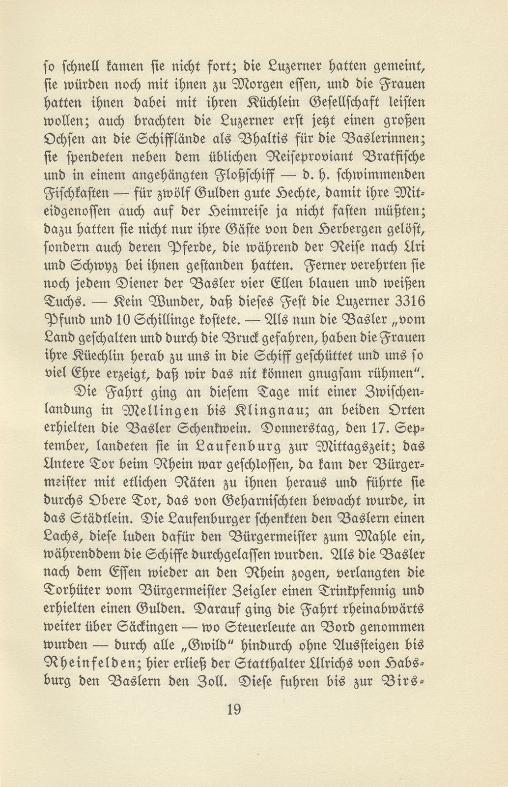 Die Teilnahme der Basler an Kilbe und Schiessen der Urner Anno 1517 – Seite 7