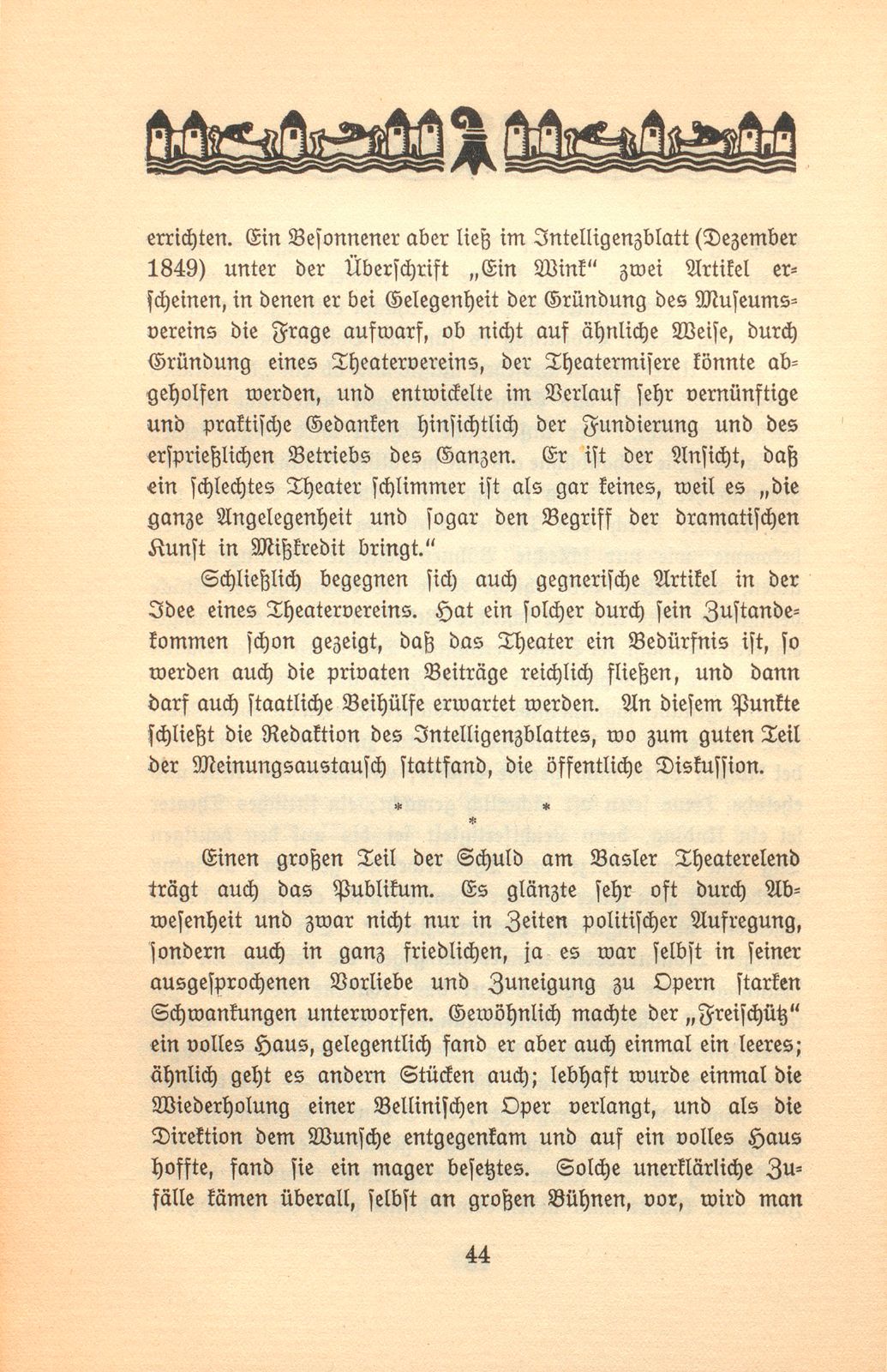 Das alte Basler Theater auf dem Blömlein – Seite 44