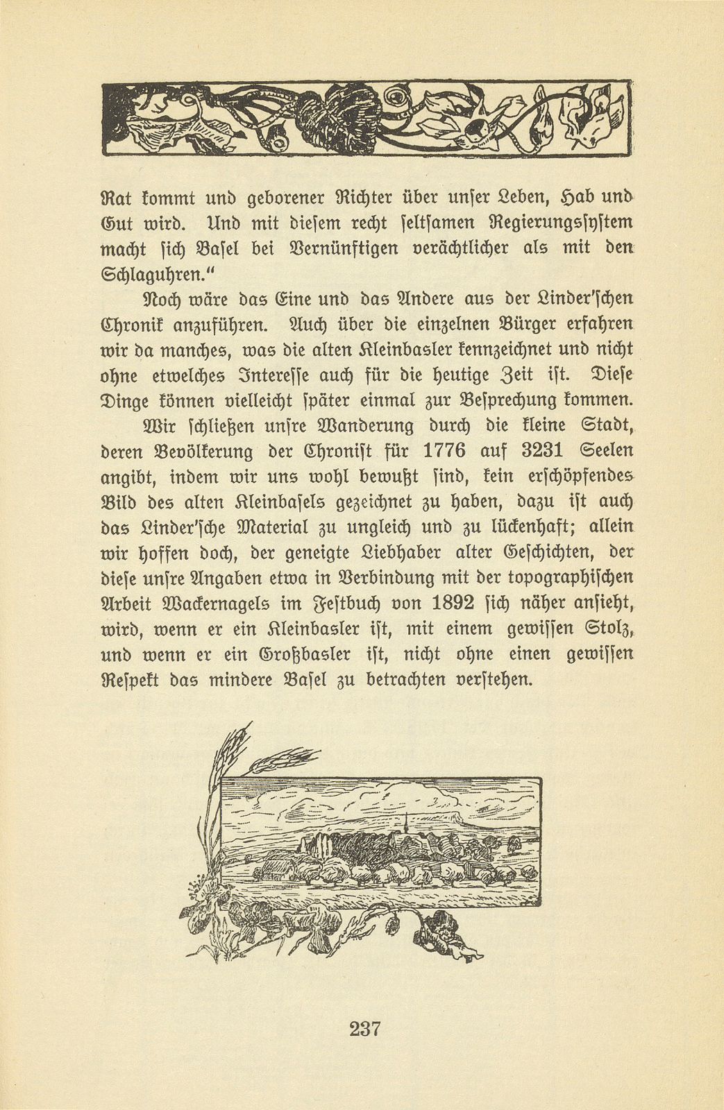 Eine Kleinbasler Chronik des 18. Jahrhunderts [Wilhelm Linder] – Seite 45