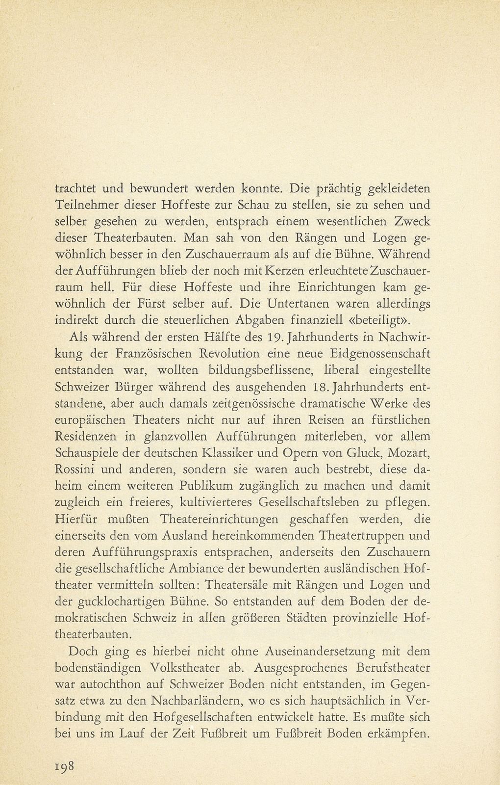 Aus der Baugeschichte des jetzigen Basler Stadttheaters. (Im Hinblick auf den im Entstehen begriffenen Neubau) – Seite 7