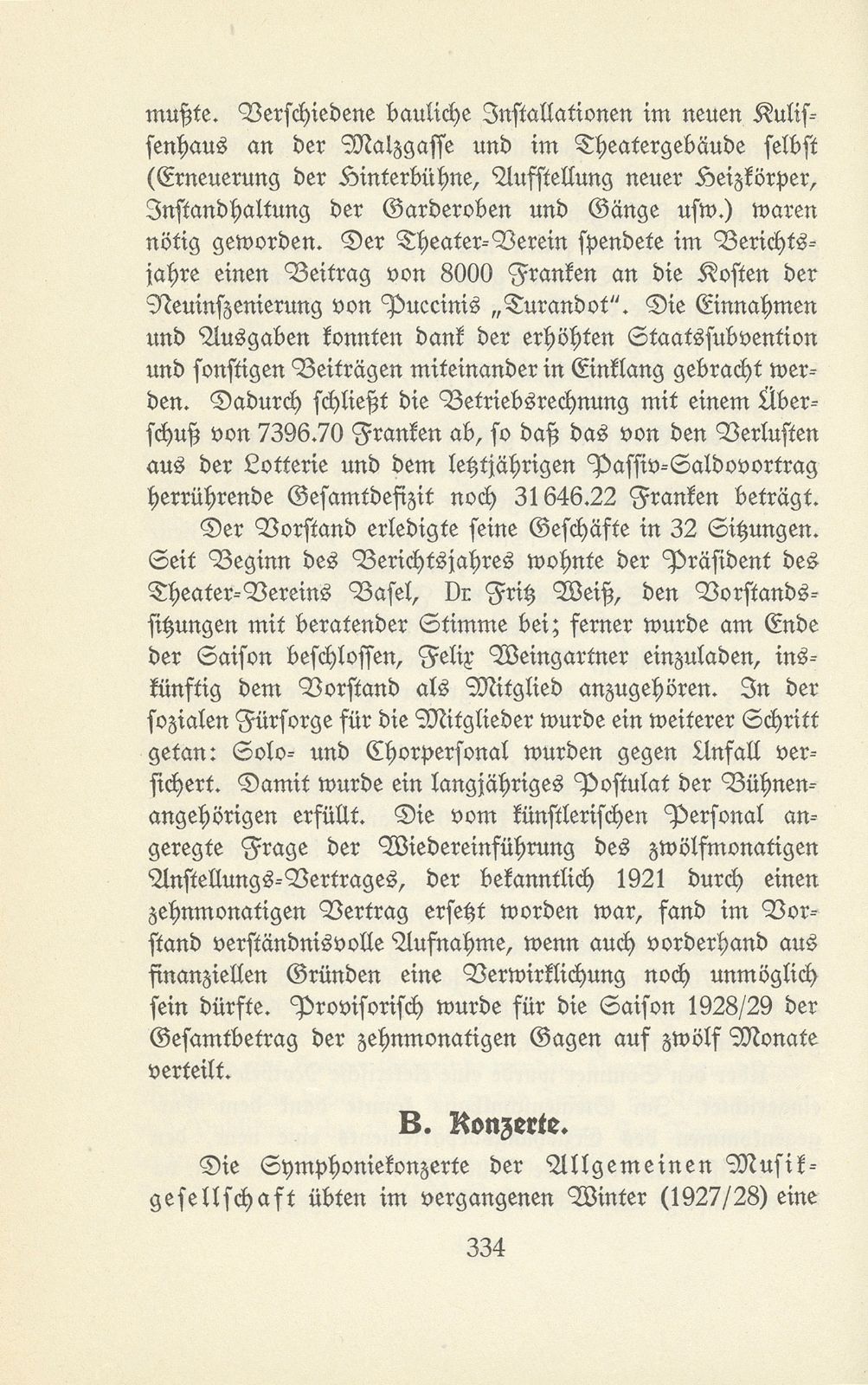 Das künstlerische Leben in Basel vom 1. Oktober 1927 bis 30. September 1928 – Seite 1