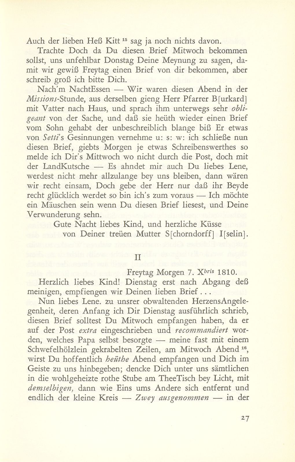 Eine Verlobung in Basel im Jahre 1810 – Seite 8