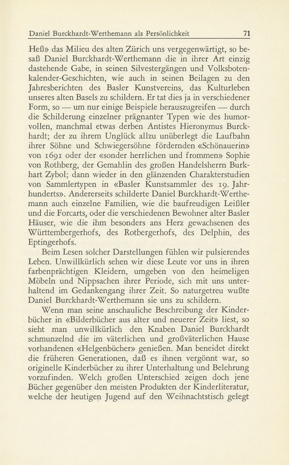 Daniel Burckhardt-Werthemann als Persönlichkeit – Seite 4