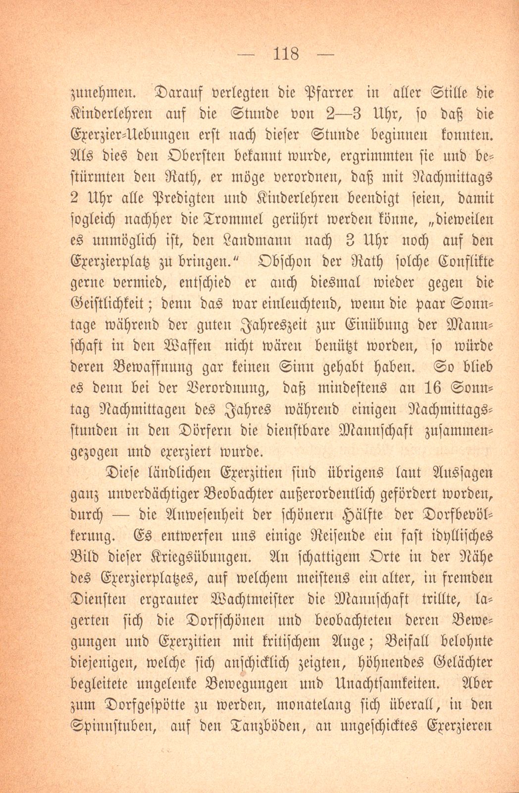 Über das baslerische Militärwesen in den letzten Jahrhunderten – Seite 40