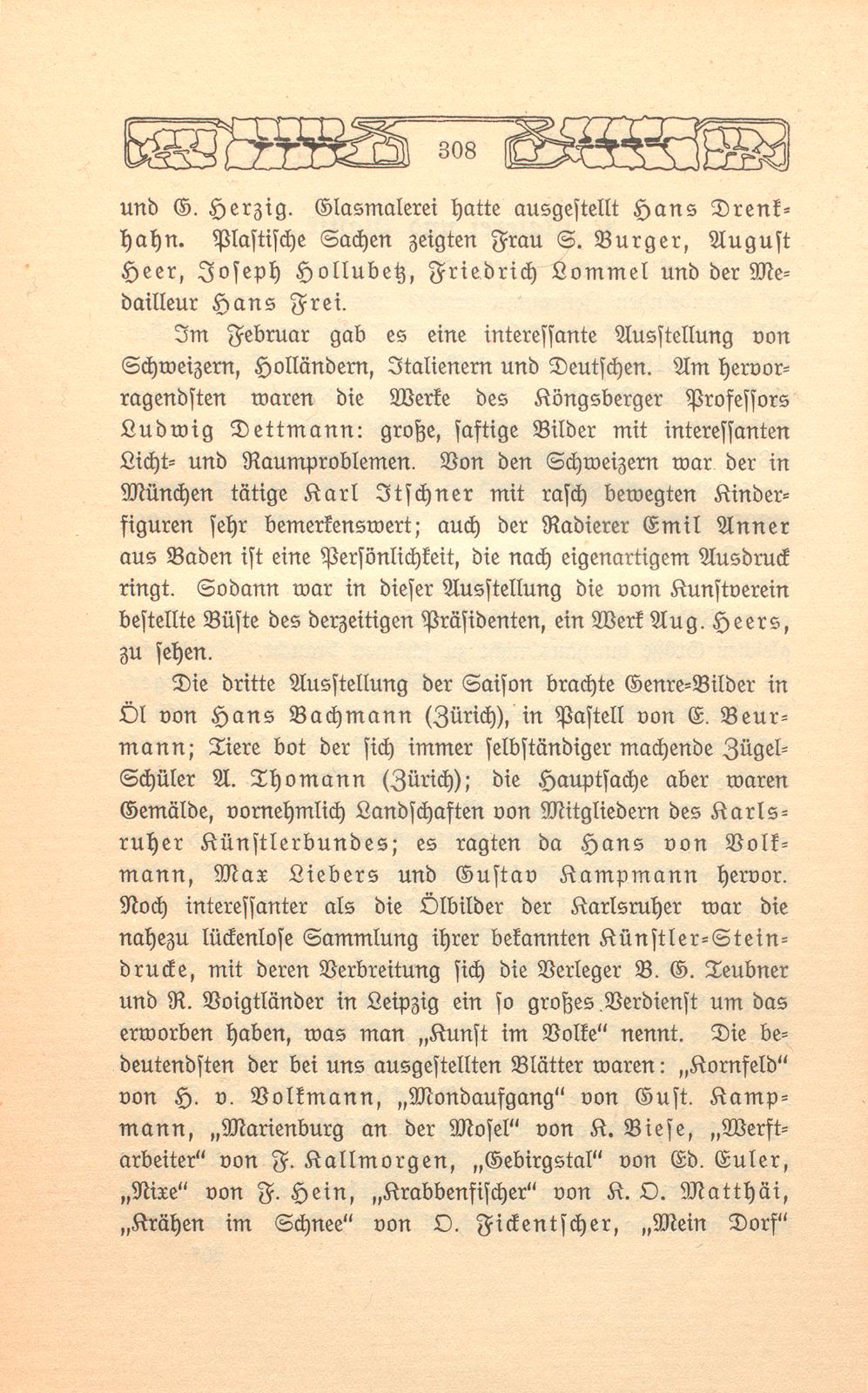 Das künstlerische Leben in Basel vom 1. November 1902 bis 31. Oktober 1903 – Seite 2