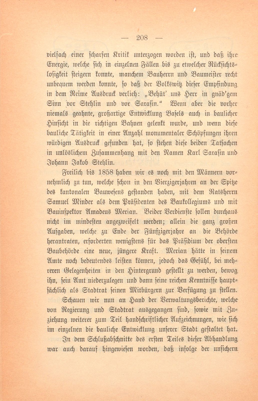 Basels bauliche Entwicklung im 19. Jahrhundert – Seite 2