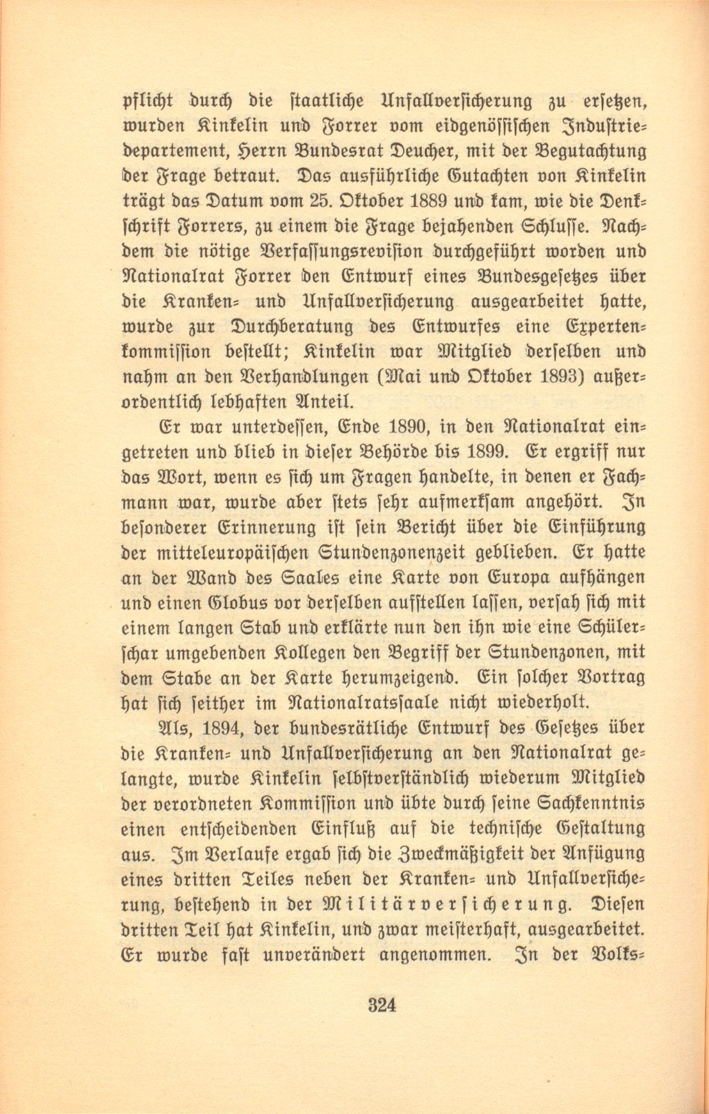 Prof. Dr. Hermann Kinkelin. 11. November 1832 bis 2. Januar 1913 – Seite 25