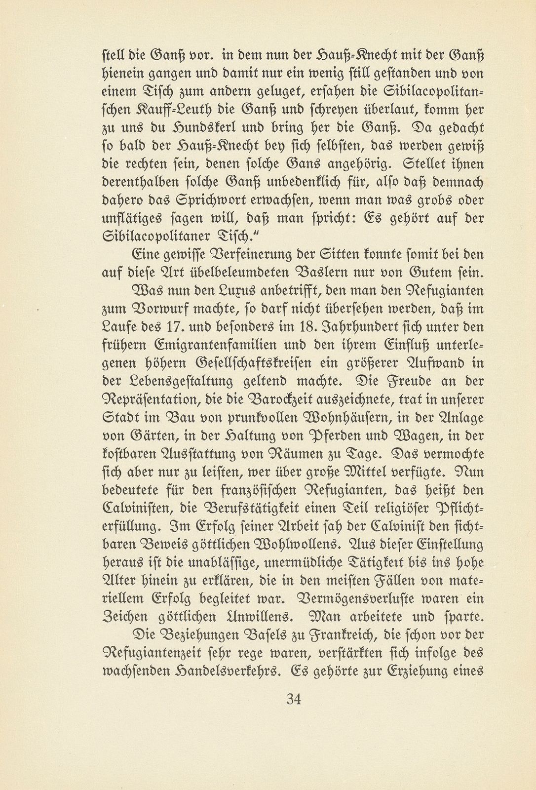 Der Einfluss der französischen Refugianten auf die Kultur Basels – Seite 23