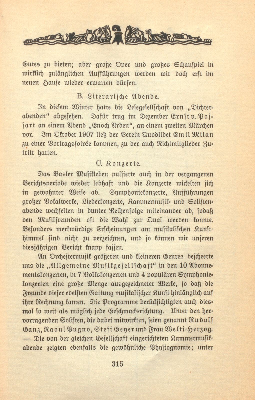 Das künstlerische Leben in Basel vom 1. November 1906 bis 31. Oktober 1907 – Seite 2