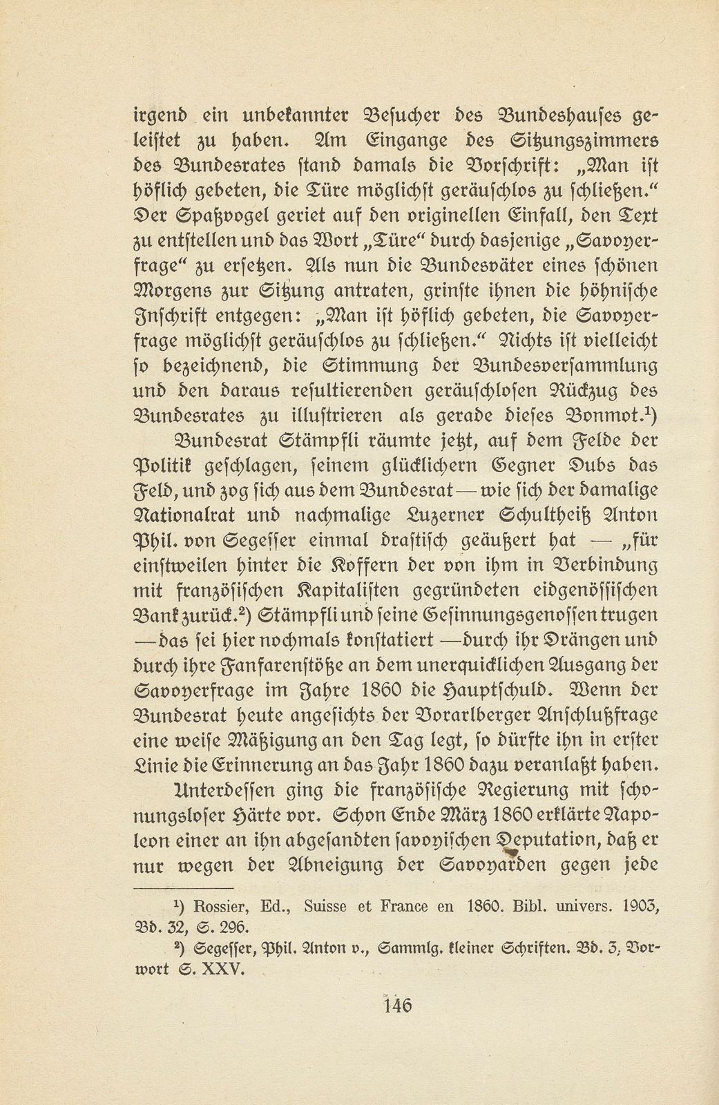 Zur Geschichte der Zonen von Gex und von Hochsavoyen – Seite 60